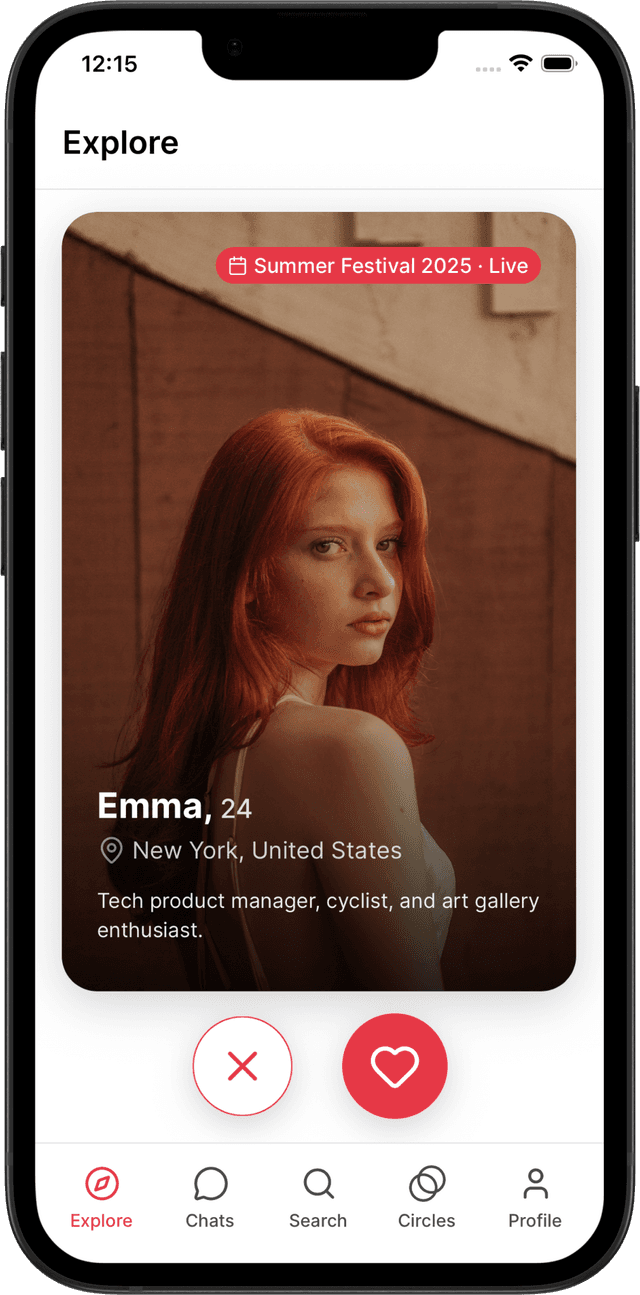 Verified members through shared circles
